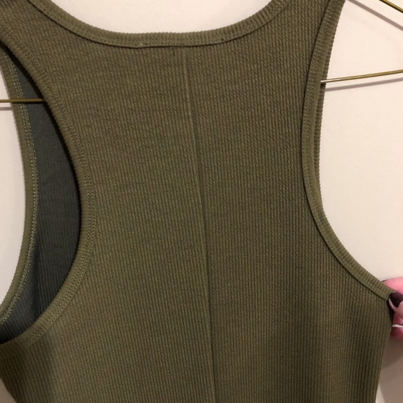 Forever 21 slim fitting olive dress - Picture 4 of 4